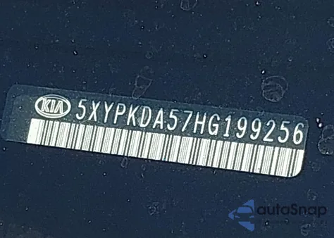 2017 Kia Sorento Sx/Sx Limited from USA, damaged, VIN 5XYPKDA57HG199256